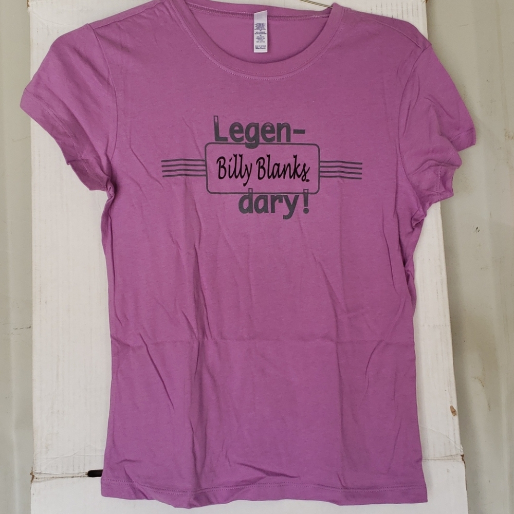 Purple Tae Bo "Legendary Billy Blanks" Fit T-Shirt